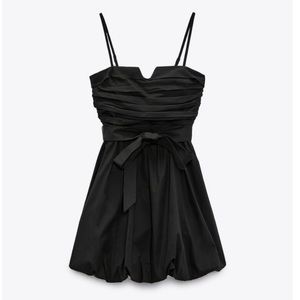 Voluminous Mini Dress